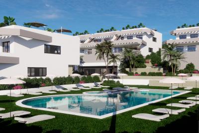 Lejlighed i Luz 2 Finestrat med Smuk Udsigt in España Casas
