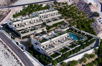 Lejlighed i Luz 2 Finestrat med Smuk Udsigt in España Casas